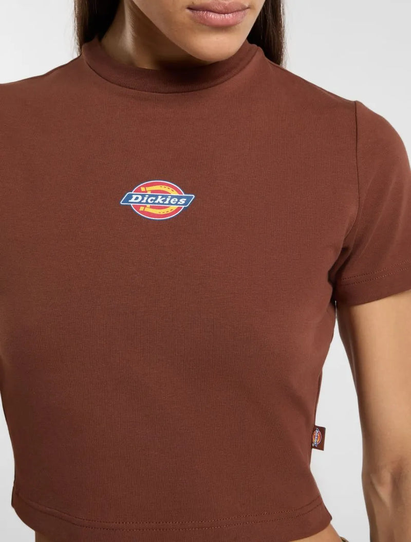 Load image into Gallery viewer, Dickies Women's Maple Valley T-Shirt Brown DK0A4XPOK471
