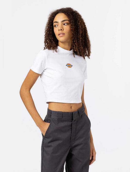 Dickies Women's Maple Valley T-Shirt White DK0A4XPOWHX1