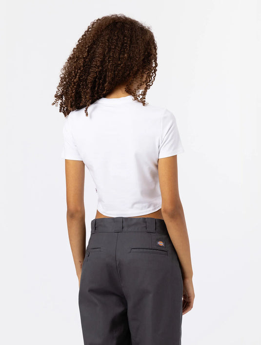 Dickies Women's Maple Valley T-Shirt White DK0A4XPOWHX1