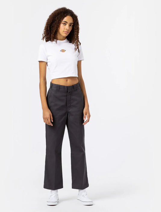 Dickies Women's Maple Valley T-Shirt White DK0A4XPOWHX1