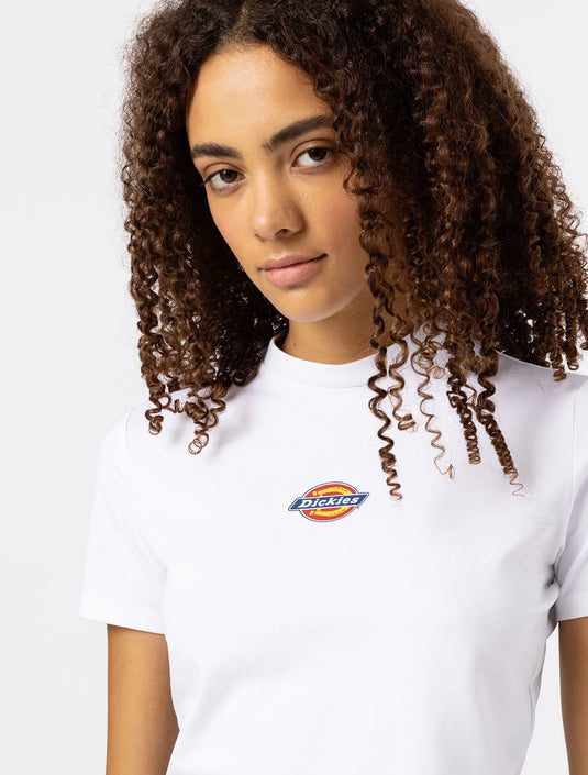 Dickies Women's Maple Valley T-Shirt White DK0A4XPOWHX1
