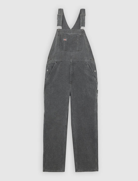 Dickies Men's Regular Denim Classic Bib Grey DK0A4XYAL22