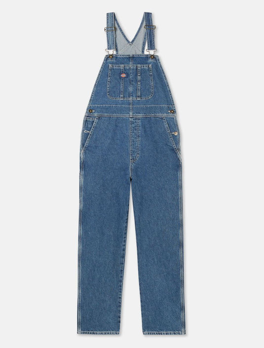 Dickies Women's Denim Classic Bib Classic Blue DK0A4XYCCLB