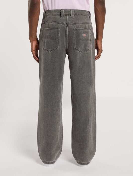 Dickies Men's Thomasville Relaxed Straight Jeans Grey DK0A4XYKL22