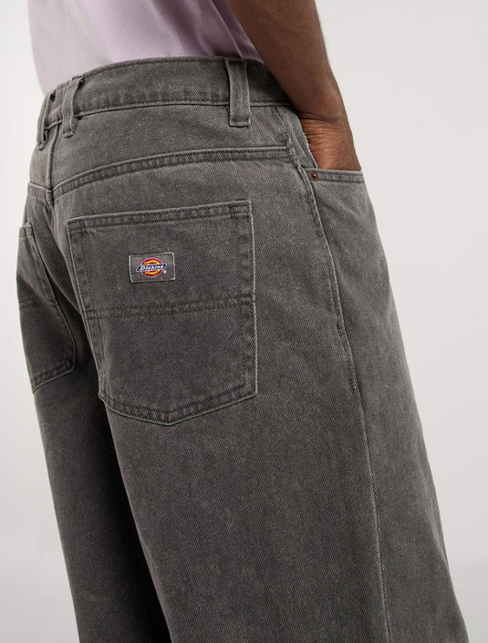 Dickies Men's Thomasville Relaxed Straight Jeans Grey DK0A4XYKL22