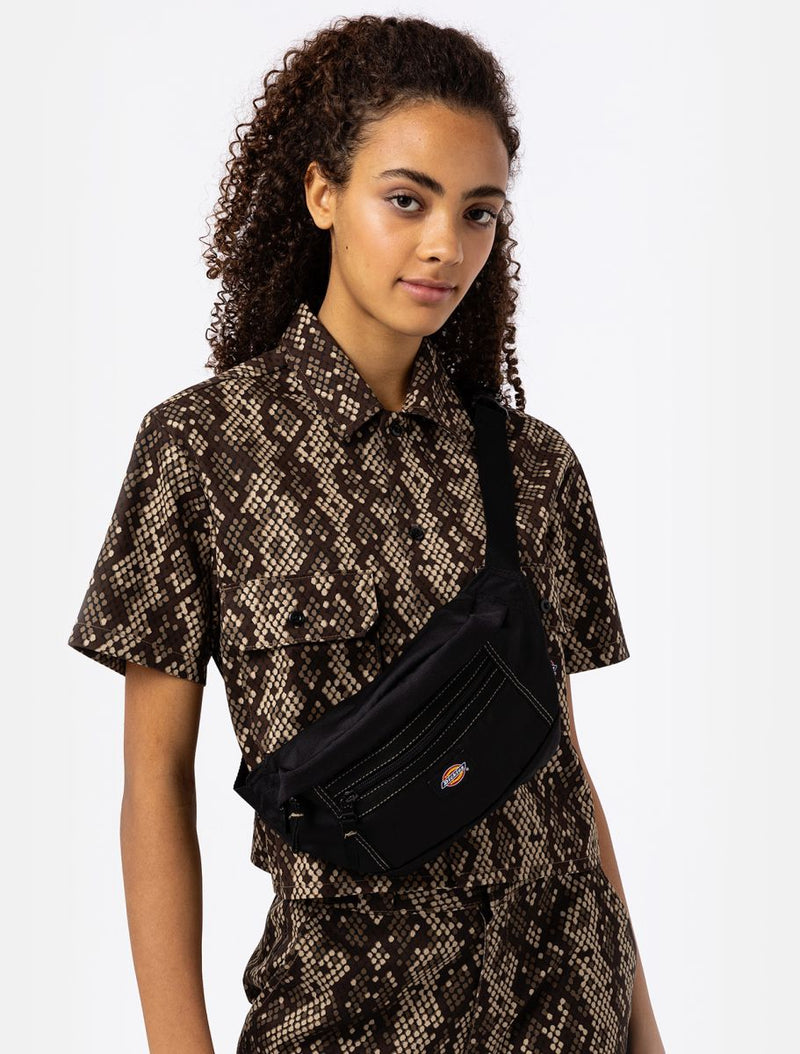 Load image into Gallery viewer, Dickies Unisex Ashville Pouch Bag Black DK0A4Y1UBLK
