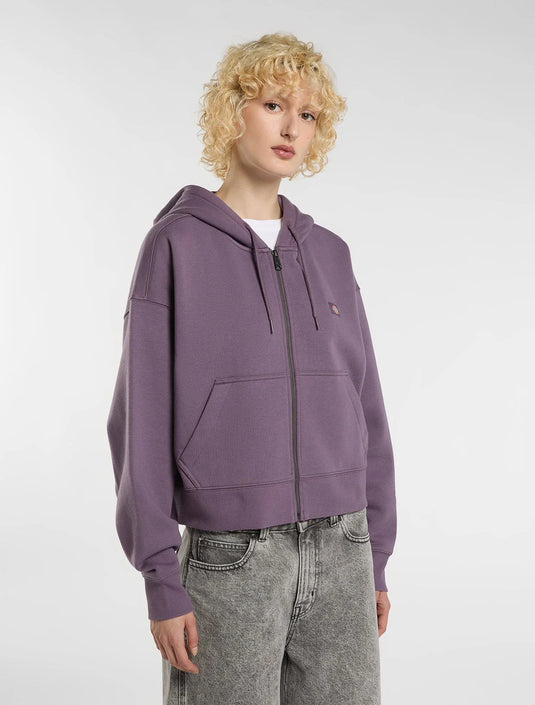 Dickies Women's Oakport Zip Hoodie Vintage Violet DK0A4Y1ZL79