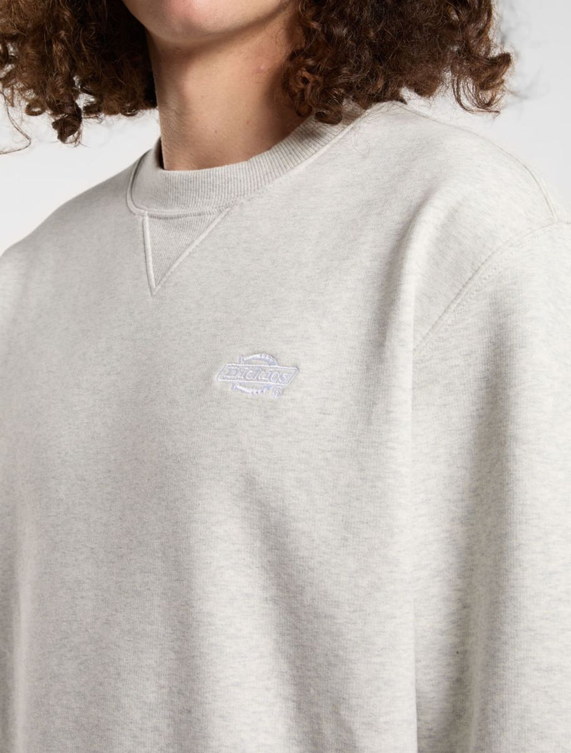 Load image into Gallery viewer, Dickies Men&#39;s Summerdale Sweatshirt Light Grey DK0A4Y6QA28
