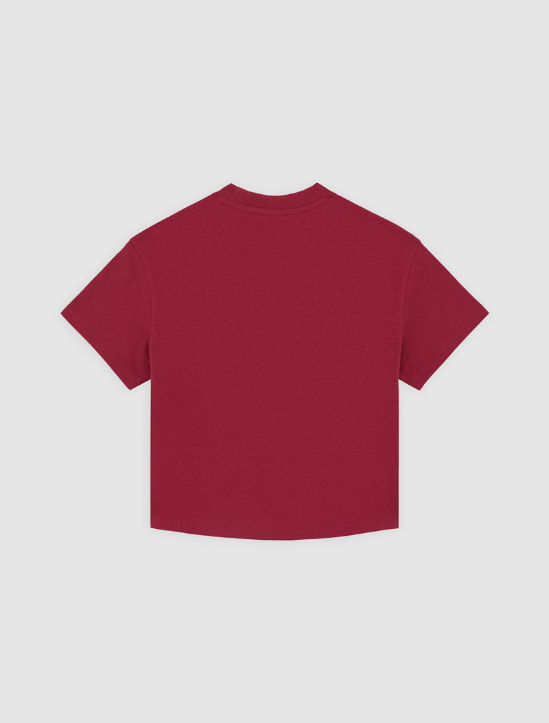 Load image into Gallery viewer, Dickies Women&#39;s Oakport Boxy T-Shirt Tibetan Red DK0A4Y8LK74

