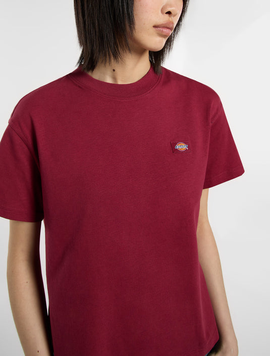 Dickies Women's Oakport Boxy T-Shirt Tibetan Red DK0A4Y8LK74