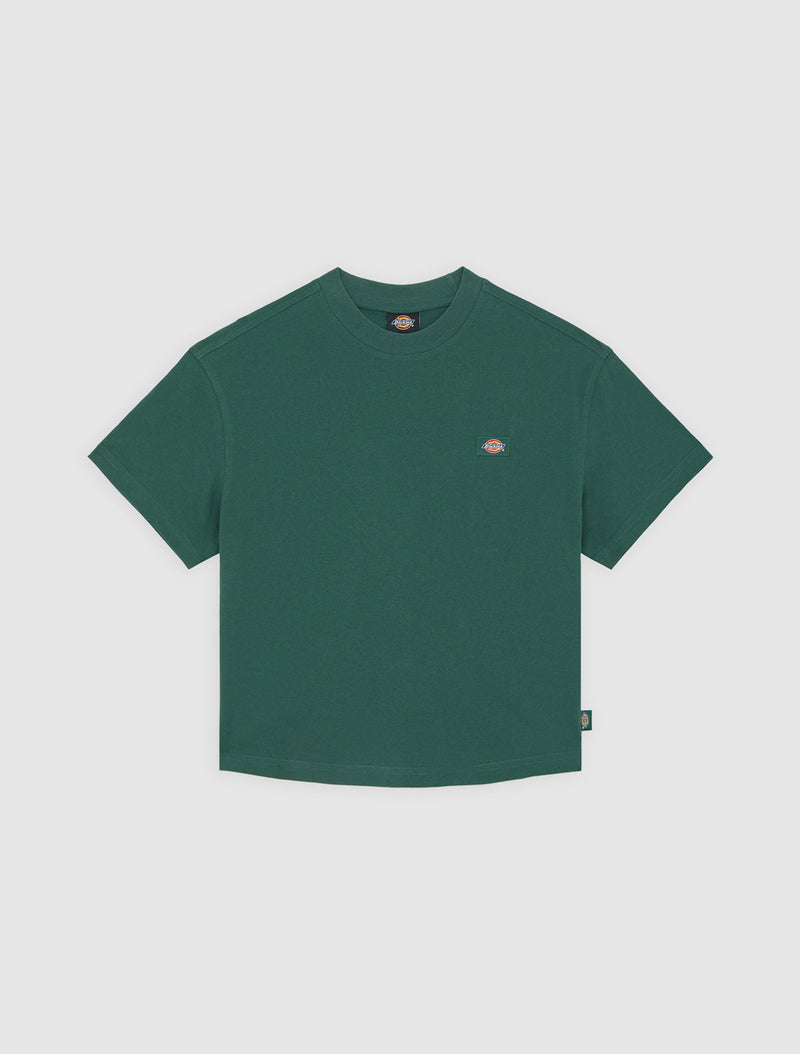 Load image into Gallery viewer, Dickies Women&#39;s Oakport Boxy T-Shirt Pine DK0A4Y8LPIN
