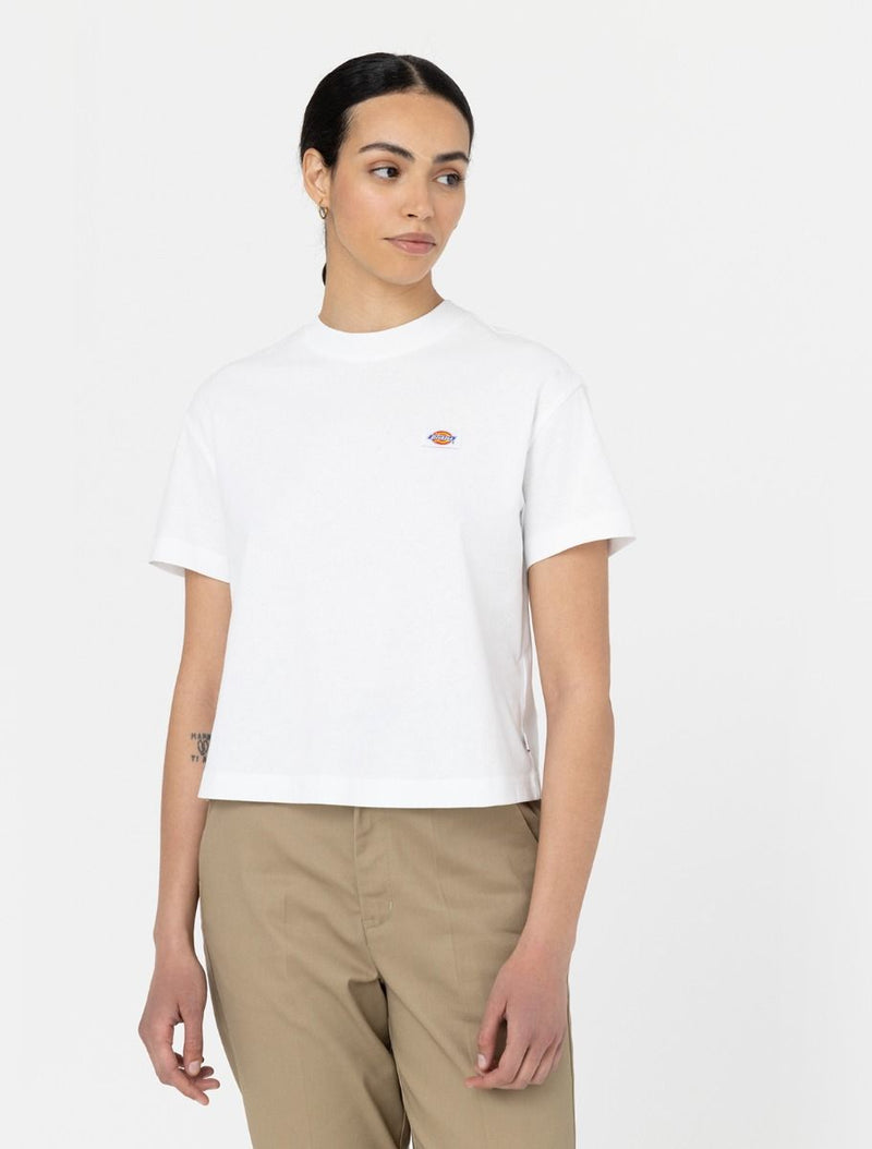Load image into Gallery viewer, Dickies Women&#39;s Oakport Short Sleeve T-Shirt White DK0A4Y8LWHX1
