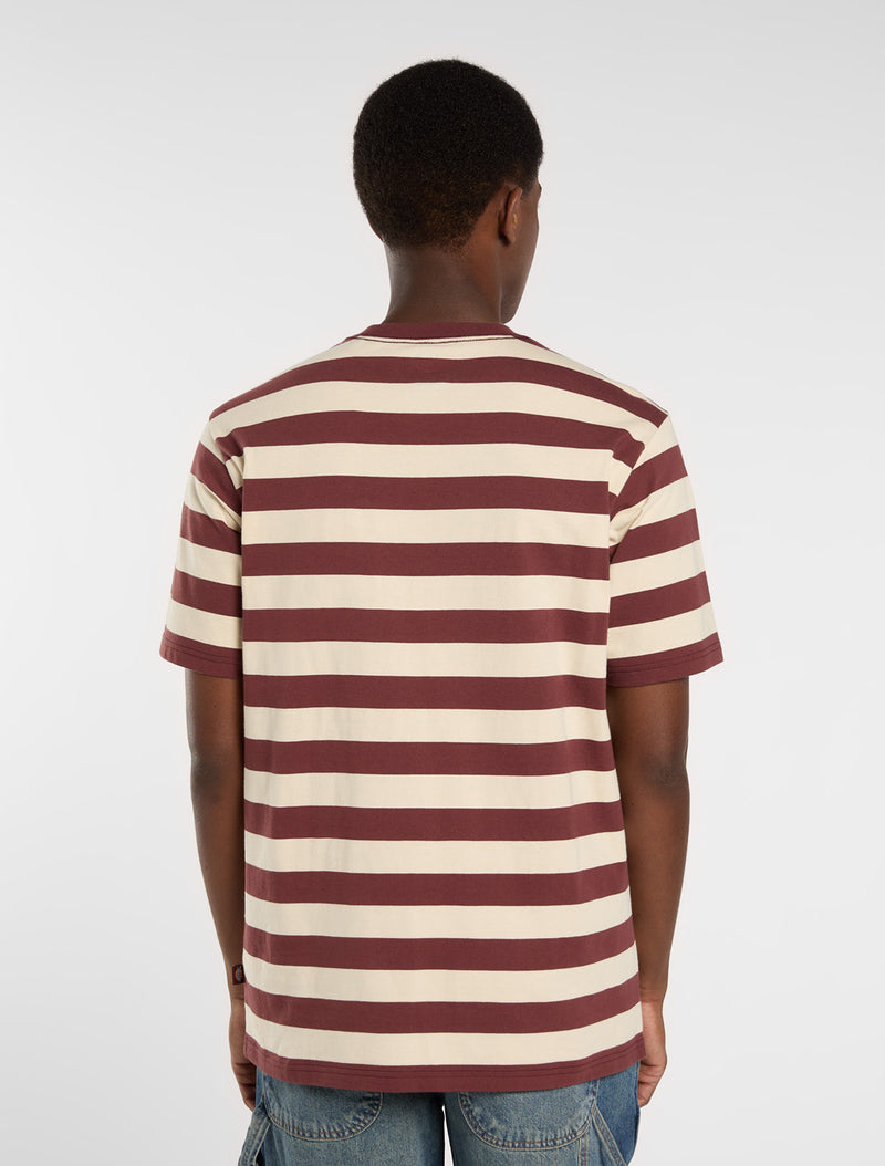 Load image into Gallery viewer, Dickies Men&#39;s Rivergrove Light Weight T-shirt Burgundy DK0A4Y8YL161
