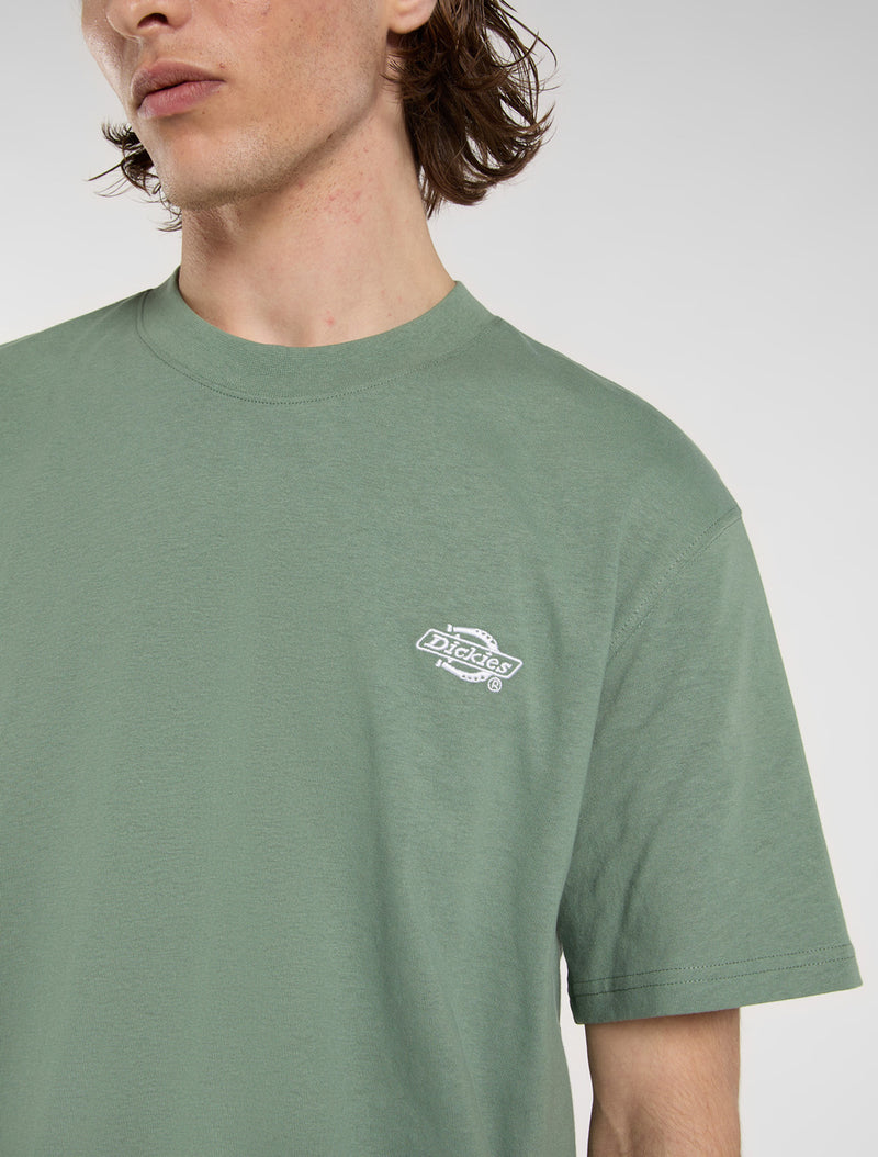 Load image into Gallery viewer, Dickies Men&#39;s Summerdale Light Weight T-shirt Olive Green DK0A4YAIL191
