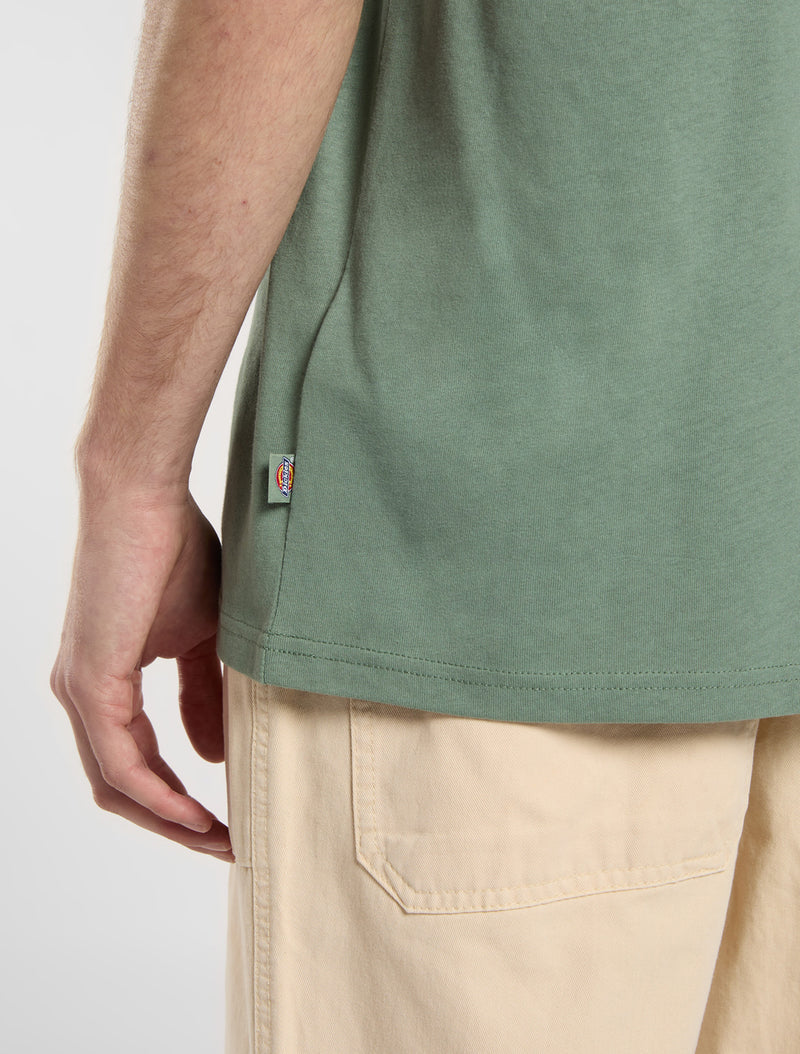 Load image into Gallery viewer, Dickies Men&#39;s Summerdale Light Weight T-shirt Olive Green DK0A4YAIL191
