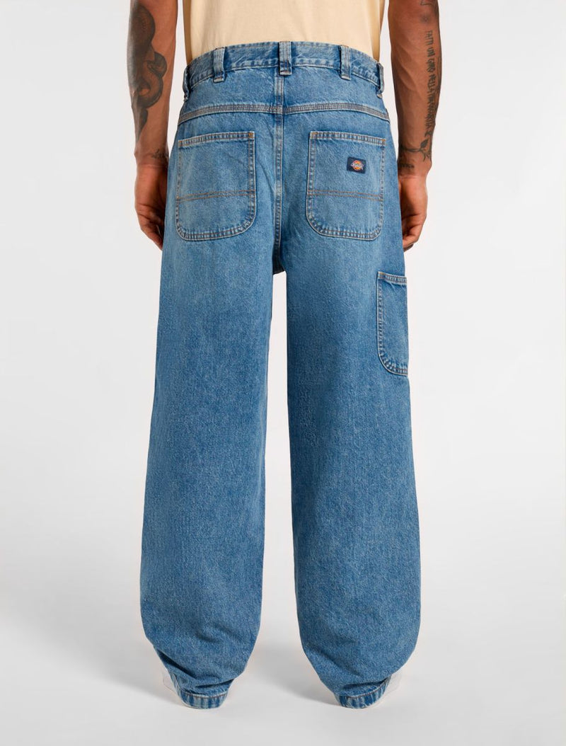 Load image into Gallery viewer, Dickies Men&#39;s Madison Denim Pants Light Blue DK0A4YECK211
