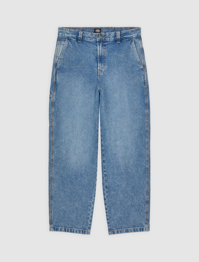 Load image into Gallery viewer, Dickies Men&#39;s Madison Denim Pants Light Blue DK0A4YECK211
