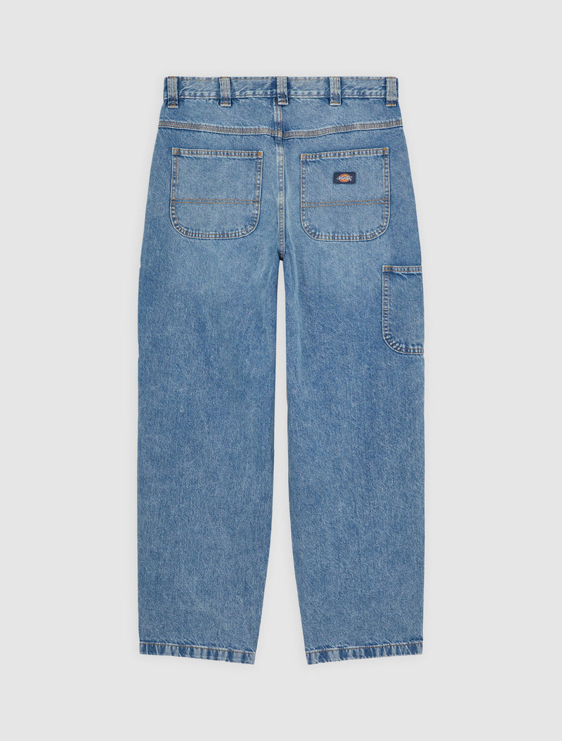 Load image into Gallery viewer, Dickies Men&#39;s Madison Denim Pants Light Blue DK0A4YECK211
