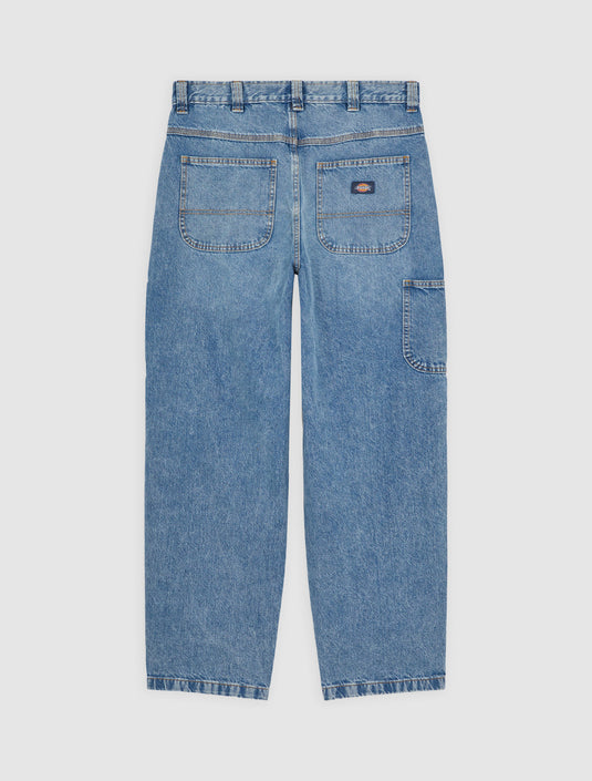 Dickies Men's Madison Denim Pants Light Blue DK0A4YECK211