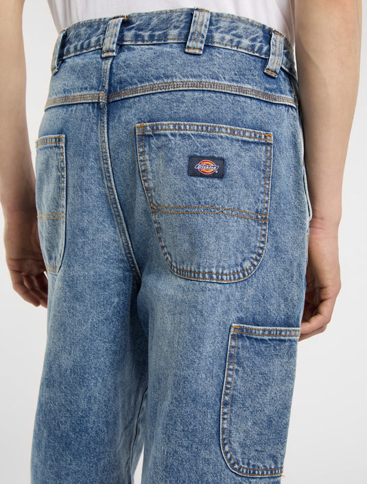 Dickies Men's Madison Denim Pants Light Blue DK0A4YECK211