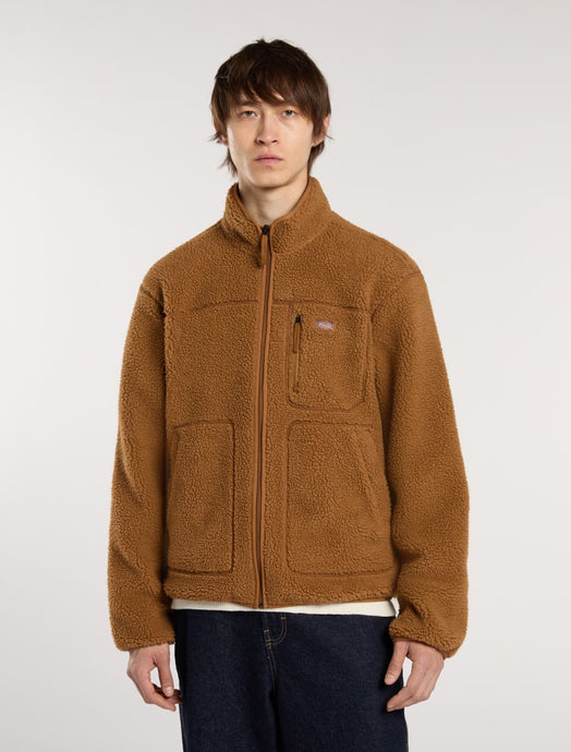 Dickies Men's Mount Hope Fleece Brown Duck DK0A4YEE0BD