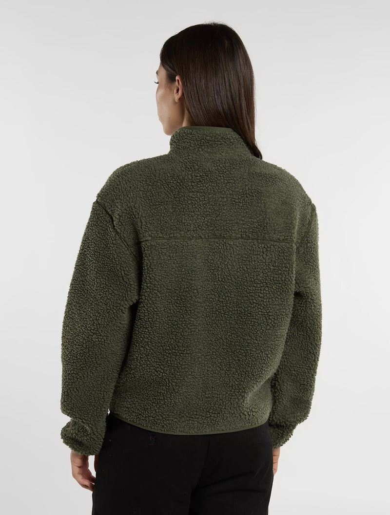 Load image into Gallery viewer, Dickies Women's Mount Hope Fleece Olive Green DK0A4YGNL951
