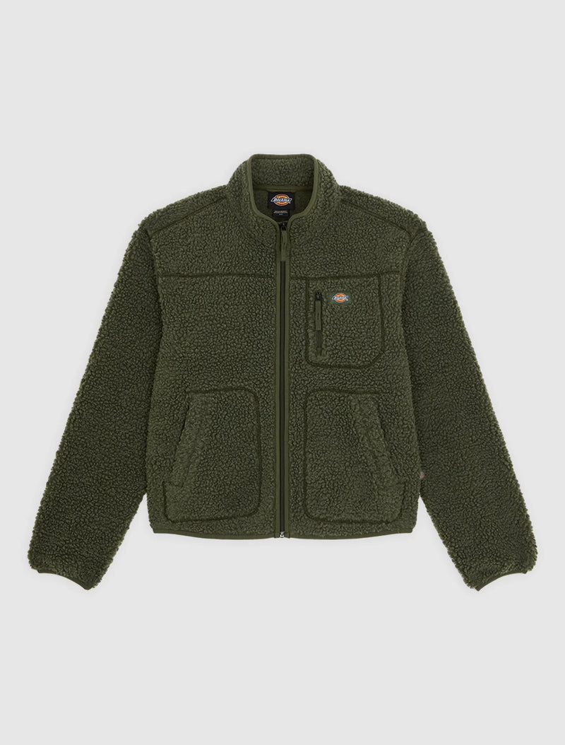 Load image into Gallery viewer, Dickies Women's Mount Hope Fleece Olive Green DK0A4YGNL951
