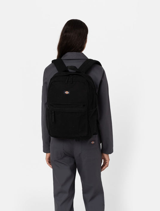 Dickies Unisex Duck Canvas Backpack Black DK0A4Y0CBLK