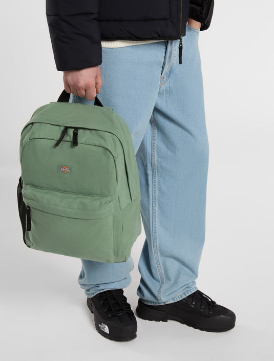 Dickies Unisex Duck Canvas Backpack Olive Green DK0A4Y0CL191