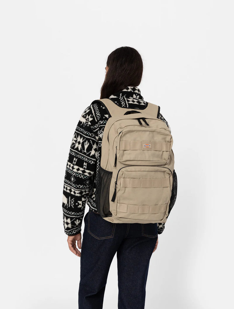 Load image into Gallery viewer, Dickies Unisex Duck Canvas Utility Backpack Desert Sand DK0A4YOFDS0
