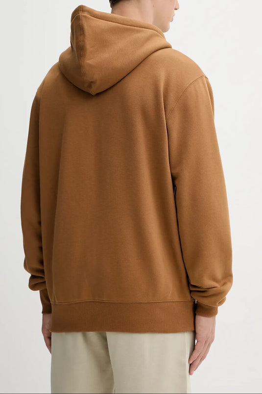 Dickies Men's Summerdale Full-Zip Hoodie Brown Duck DK0A4YQA0BD