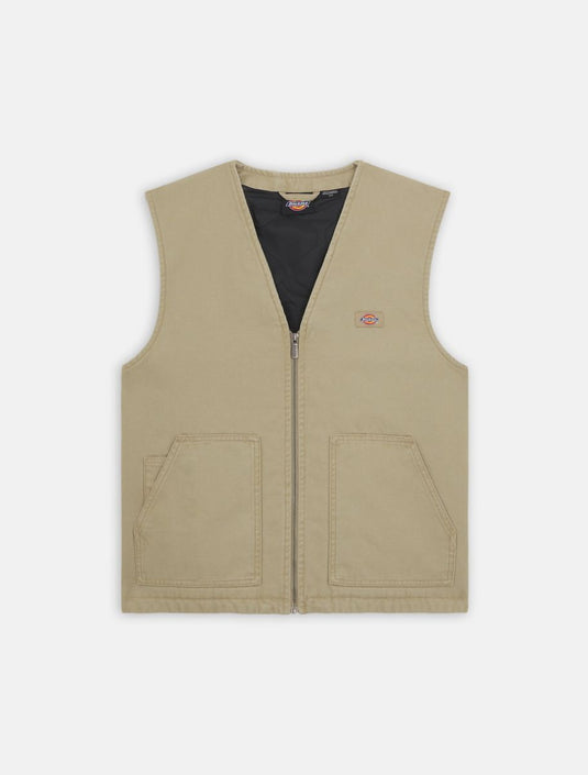 Dickies Duck Canvas Gilet Vest Desert Sand DK0A4YQKF02