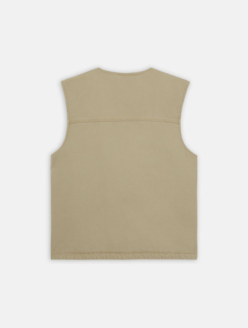Load image into Gallery viewer, Dickies Duck Canvas Gilet Vest Desert Sand DK0A4YQKF02
