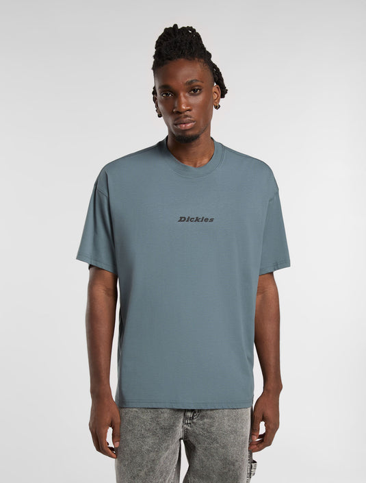 Dickies Men's Enterprise Short Sleeve T-Shirt Stormy Weather DK0A4YRNG701