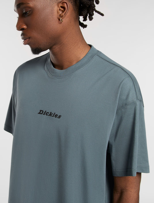 Dickies Men's Enterprise Short Sleeve T-Shirt Stormy Weather DK0A4YRNG701