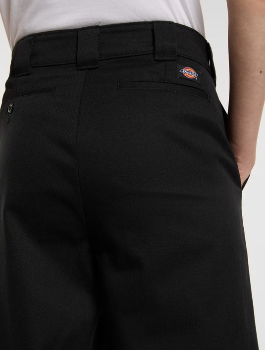 Dickies Women's Wide Leg work Pants Black DK0A4YSEBLK1