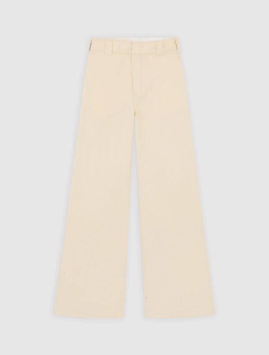 Dickies Women's Wide Leg Pant Wood Ash Pants Sand DK0A4YSEL171