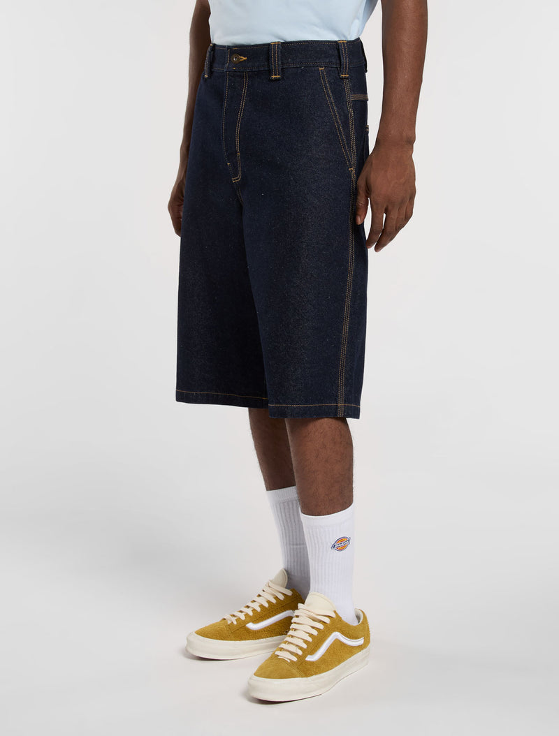Load image into Gallery viewer, Dickies Men&#39;s Madison Denim Shorts Rinsed DK0A4YSYRIN
