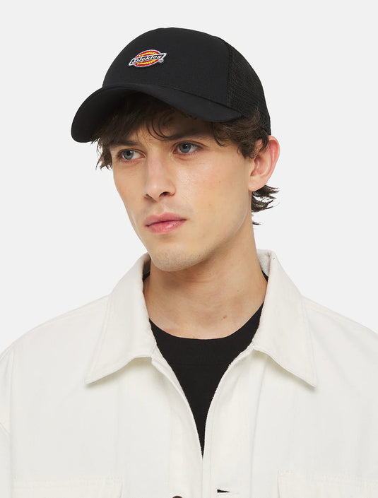 Dickies Unisex Hanston Trucker Cap Black DK0A4YV3BLK