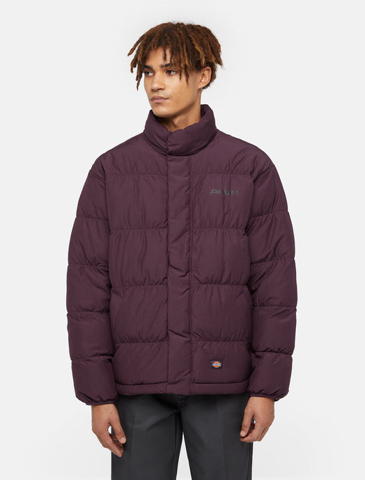 Dickies Men's Scobey Puffer Jacket Plum DK0A4Z34J56