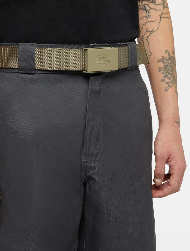 Load image into Gallery viewer, Dickies Unisex Deer Lodge Belt Military Green DK0A4Z3K0IP
