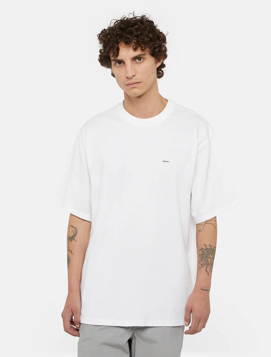 Dickies Men's Clancy Heavyweight T-Shirt White DK0A4Z4L0WH