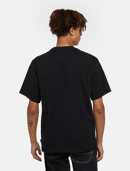 Dickies Men's Clancy Heavyweight T-Shirt Black DK0A4Z4LBLK1