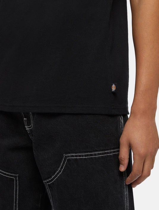 Dickies Men's Clancy Heavyweight T-Shirt Black DK0A4Z4LBLK1