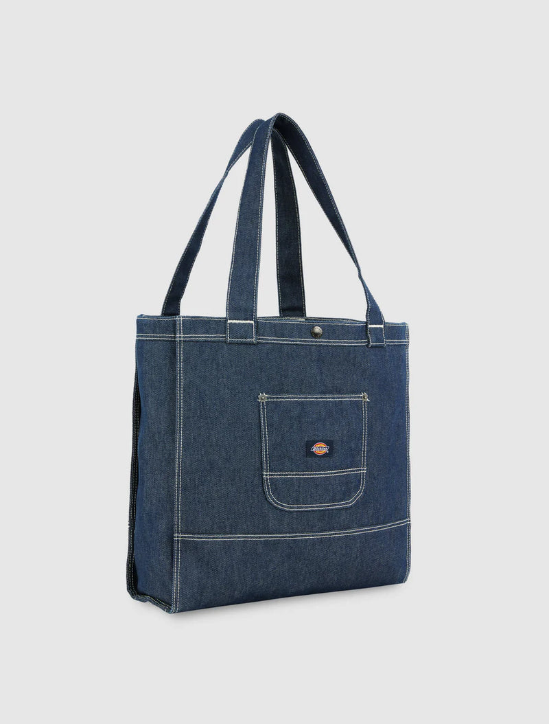 Load image into Gallery viewer, Dickies Unisex Denim Tote Bag Rinsed DK0A4Z6BRIN

