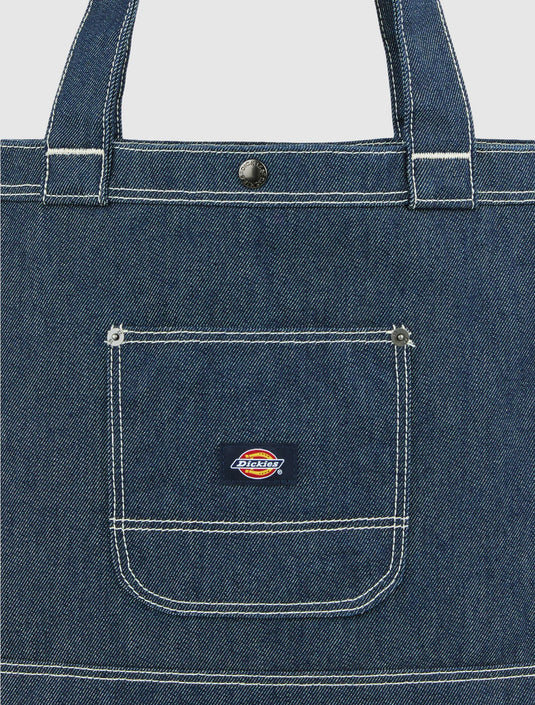 Dickies Unisex Denim Tote Bag Rinsed DK0A4Z6BRIN