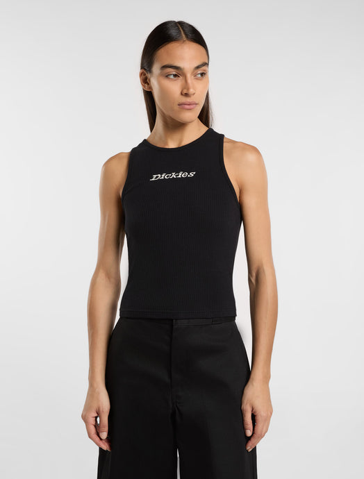 Dickies Women's Rib Top T-Shirt Black DK0A4Z8NBLK1