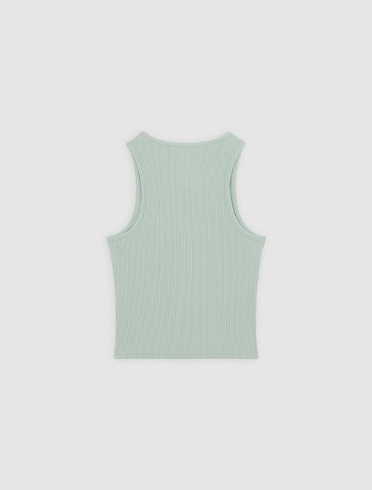 Dickies Women's Rib Top T-Shirt Light Blue DK0A4Z8NK361
