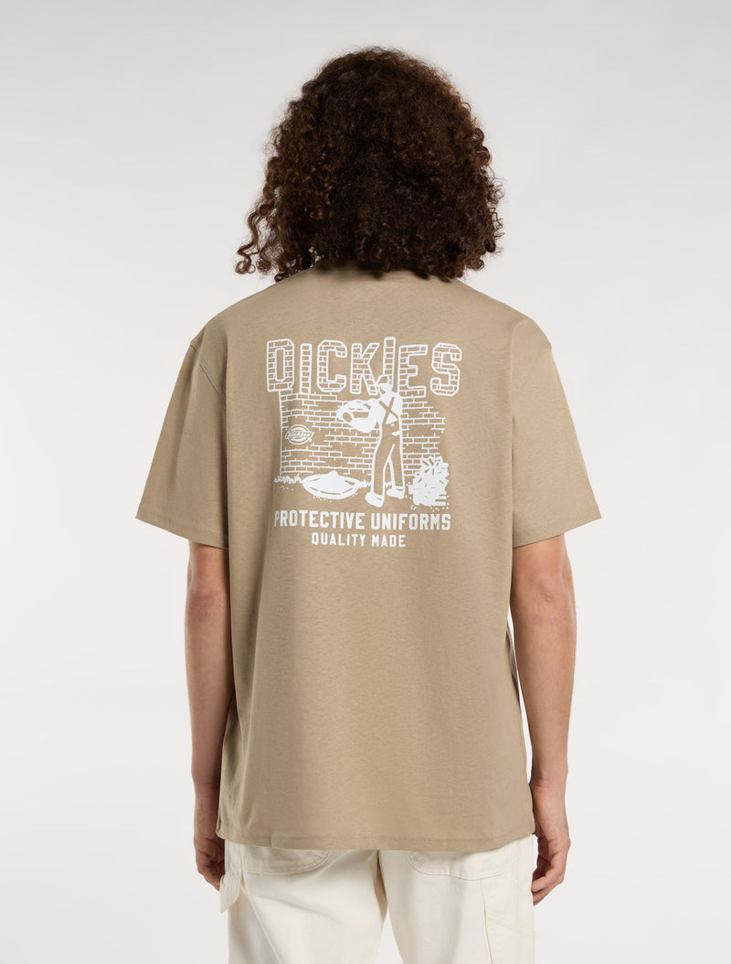 Load image into Gallery viewer, Dickies Men&#39;s Bricklane T-Shirt Desert Sand DK0A4Z8R0DS1
