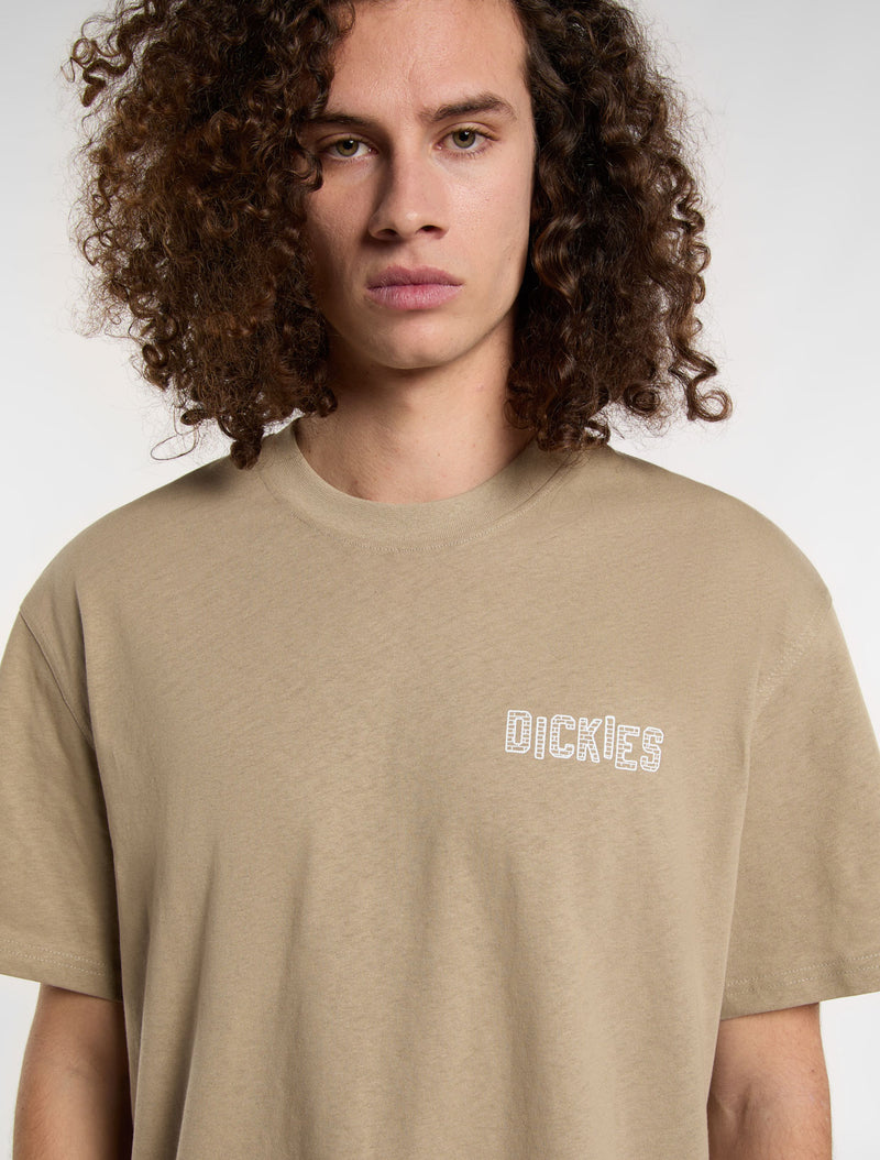 Load image into Gallery viewer, Dickies Men&#39;s Bricklane T-Shirt Desert Sand DK0A4Z8R0DS1
